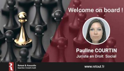 Welcome Pauline chez Retout & Associes Expert-comptable Paris, Audit, Commissariat aux comptes
